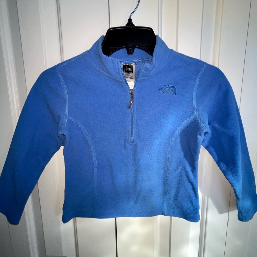 The North Face girls’s quarter zip fleece